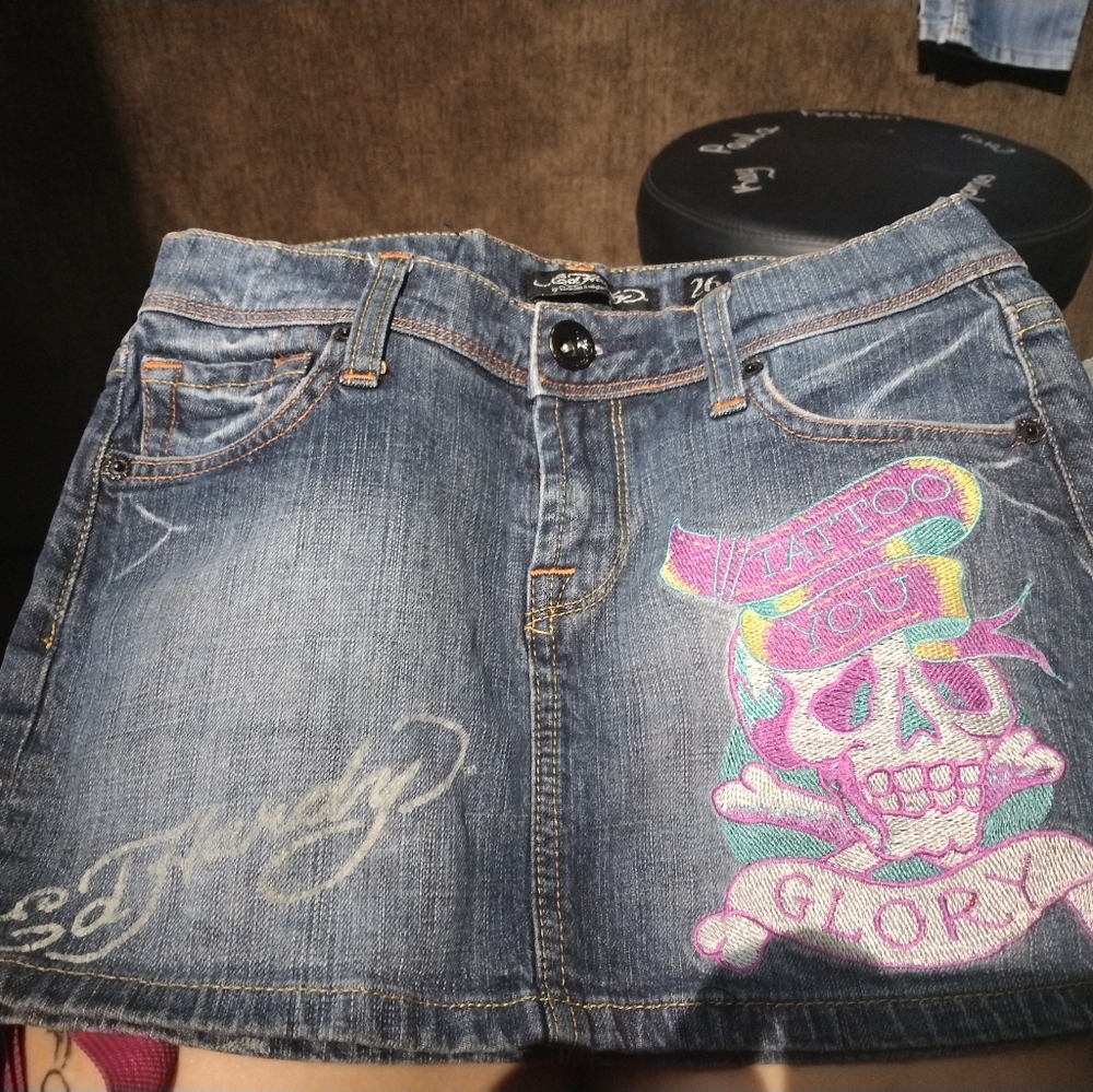Ed Hardy skirt